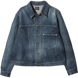Джинсовая куртка мужская синий Needles