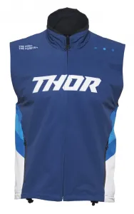 Жилет для разминки Thor, темно-синий/белый