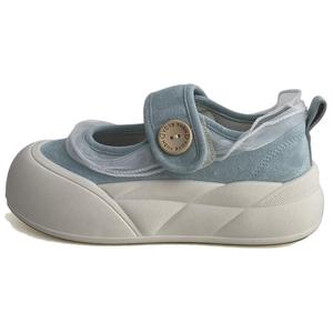 City camel Низкие женские скейтерские кеды голубые, цвет Cyan