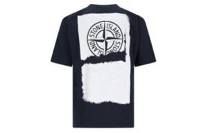 Футболка мужская темно-синяя Stone Island, синий