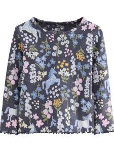 Рубашка Next, синий/темно-синий