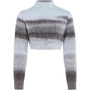 Calvin Klein Топ Europe Version женский синий черный