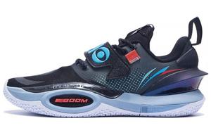 Баскетбольные кроссовки All City 10 V2 мужские с низким верхом черного/серого цвета Lining