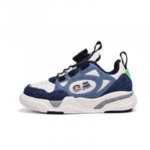 Модные противоскользящие износостойкие низкие детские кроссовки для скейтбординга PAUL FRANK, синий