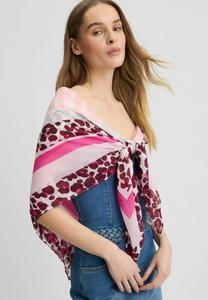 Шарф MIT ANIMAL LIU JO, розовый