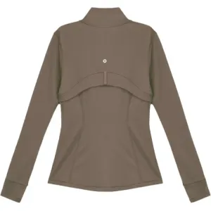 Женская куртка Define Yoga Lululemon, черный plum/blpm/золото/золото