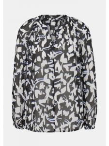 Блузка в цвете 99A0_черная comma