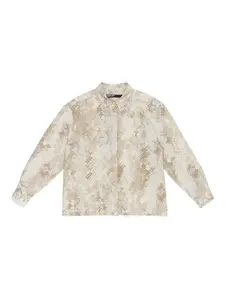 Рубашка со змеиным принтом Bimba Y Lola, нейтральный