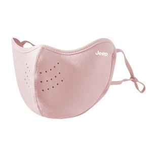 Утолщенная маска для лица Unisex Jeep, розовый