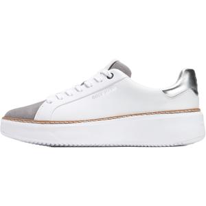 COLE HAAN Низкие женские кроссовки белого цвета