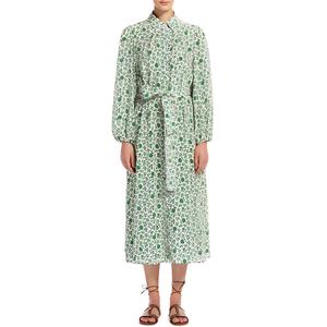 MaxMara Женское платье с длинным рукавом green