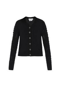 Usha Вязаный кардиган в черном цвете