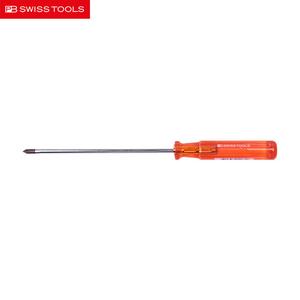 PB SWISSTOOLS Швейцарская классическая крестовая отвертка PH1 × 130 мм, прозрачная отвертка с жесткой ручкой PB 190,1-130