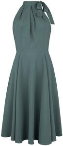 Платье средней длины H&R London Kira Swing Dress, зеленый