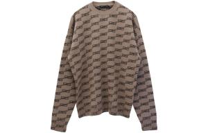Свитер мужской Balenciaga, коричневый