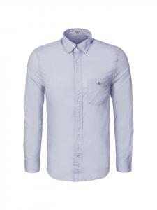Gant Рубашка с длинными рукавами Reg Classic Poplin светло-голубого цвета