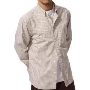 UNIQLO Рубашка унисекс бежевая