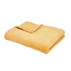Плед Today Essential, 125x1x150 см, желтый