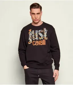 Толстовка regular fit Just Cavalli, черный