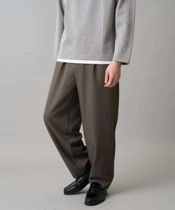 Легкие в уходе/машинная стирка/устойчивые к образованию катышков/эластичные меланжевые брюки-баллоны Avv, цвет Khaki