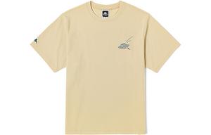 Футболка каппа унисекс Kappa, цвет Brown rice khaki-6322