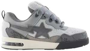 Кроссовки BAPE Flip Sta #1 M2, серый