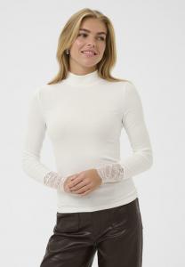 Топ Kaffe TURTLENECK, Chalk/Off-White