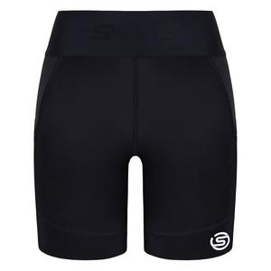 Женские тренировочные полуколготки и шорты с эластичной талией Series 3 st40300029001 Skins, черный