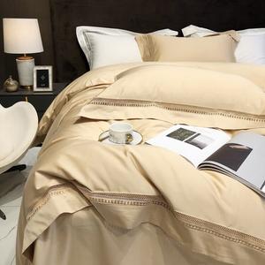 LUOLAI HOME Комплект постельного белья 4 предмета, простыня 150 см, пододеяльник 200x230 см