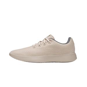 Allbirds Легкие повседневные кроссовки Wool Runner NZ с низким верхом, мужские, бежево-желтого цвета