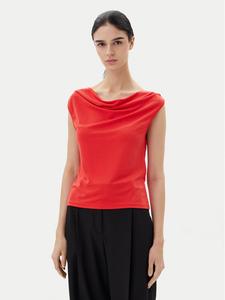 Блузка обычного кроя Ester 15351679 Jdy, красный