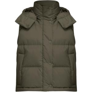 Пуховый жилет Wunder Puff Series для женщин, средний размер Lululemon, army зеленый/compass хаки/armg/cmpk