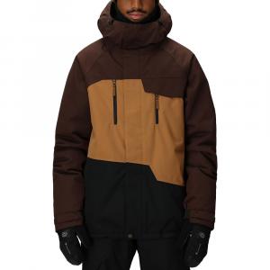 Куртка для сноуборда 686 Geo Insulated (мужская), Coffee Colorblock