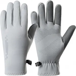 Водонепроницаемые велосипедные перчатки - мотоциклетные перчатки | Ветрозащитные варежки для использования | Ветрозащитные, водонепроницаемые термоперчатки для езды на велосипеде, нескользящие перчатки, Grey