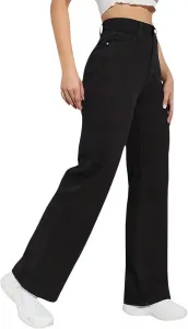 Женские джинсы прямые широкие High Waist с карманами