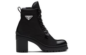 Сапоги женские Prada до середины икры, черный