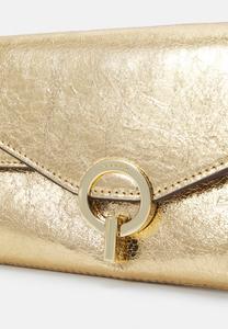 Сумка через плечо sandro, золотого цвета