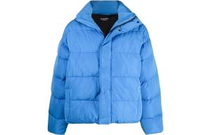 Мужской пуховик Balenciaga, синий
