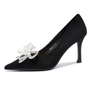 Ainer-cat Тонкие каблуки на шпильке 8 см женские черные