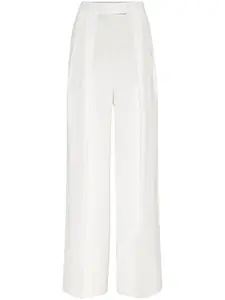 Широкие брюки строгого кроя Brunello Cucinelli, белый