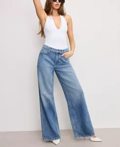 Женский боди без рукавов с V-образным вырезом и завязками на шее Good American, белый