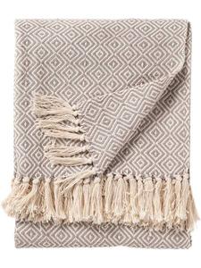 Хлопковое одеяло benuta Jasmin, 125x1x150 см, серый