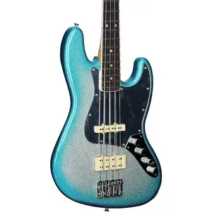 Электрический бас-гитар Fender Limited Edition Player Plus Blu DeTiger Jazz (с сумкой), небесно-голубой