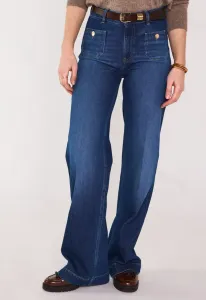 Расклешенные джинсы Maison 123, Stone Used