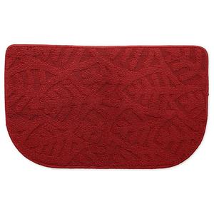Противоскользящий кухонный напольный коврик, полукруглый коврик (красный, 30 x 18 дюймов) Farmlyn Creek, красный