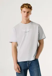 Футболка с принтом eggo Pepe Jeans, Bleach Blue