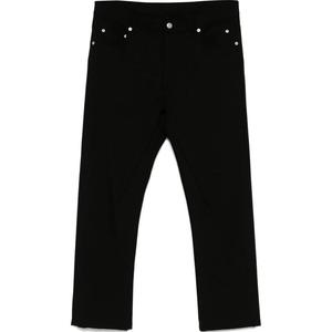 Детройт кэт боттон деталированные джинсы RICK OWENS, черный