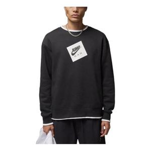 Толстовка Air Jordan Contrasting Colors Patch Hoodie Men's Black, черный