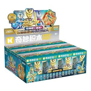 Набор строительных блоков Awake! Ultraman Decker том 7 слепой коробки товар одиночный мистический бокс/полный бокс 12 шт Keeppley