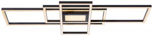Светодиодный потолочный светильник Novel, 70x30 см, черный